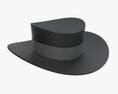 Black Hat 02 3d model