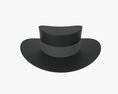 Black Hat 02 Modèle 3d