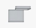 Metal Tin Can Square Shape 3D-Modell