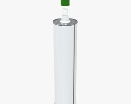 Olive Oil Metal Bottle 3D модель
