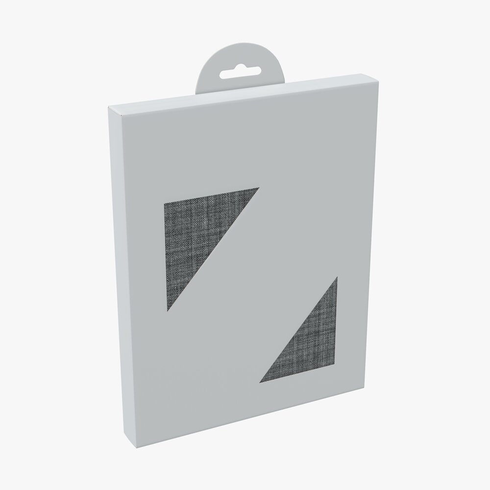 Paper Box For Clothing Modelo 3d