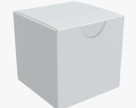 Paper Gift Box 03 3D-Modell