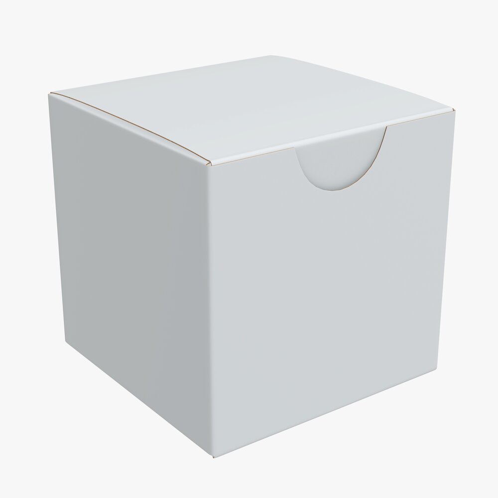 Paper Gift Box 03 3D model