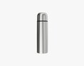 Thermos Large Stainless Steel With Cup 3d model