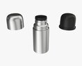 Thermos Small Stainless Steel With Cup 3D модель