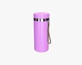 Thermos Vacuum Bottle Flask 01 Pink 3D 모델 