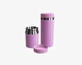 Thermos Vacuum Bottle Flask 02 3D-Modell