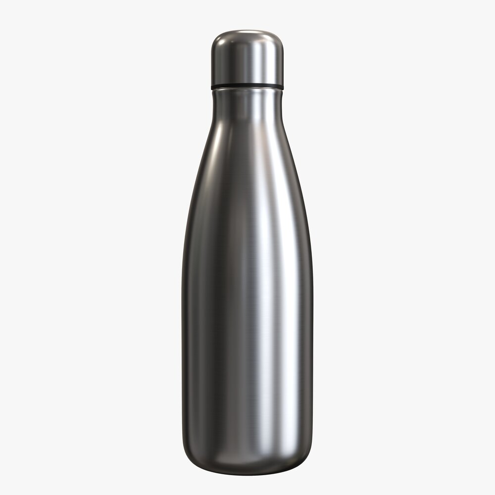Thermos Vacuum Bottle Flask 03 3D модель