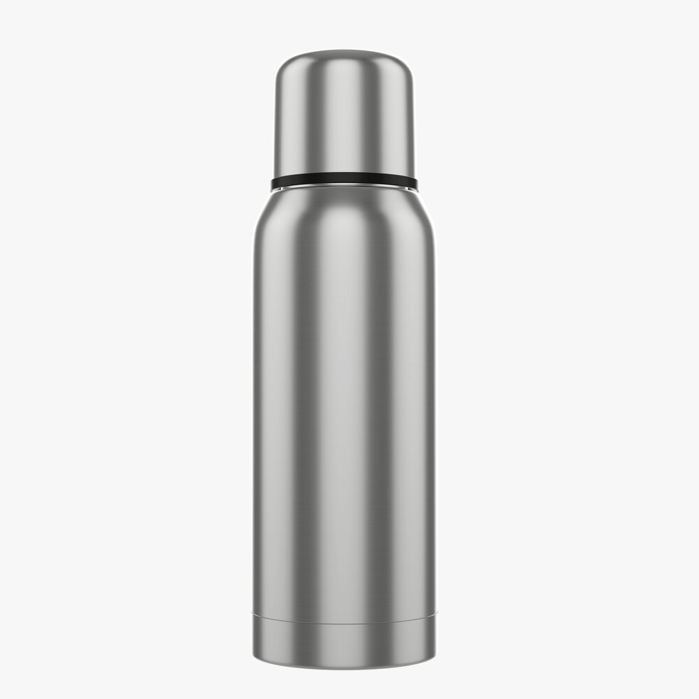 Thermos Vacuum Bottle Flask 08 3D 모델 
