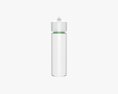 Vapor Liquid Bottle Medium Transparent Cap Modèle 3d