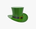 St Patrick Day Hat 3D модель