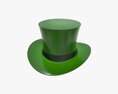 St Patrick Day Hat Modelo 3d