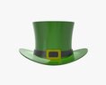 St Patrick Day Hat 3d model