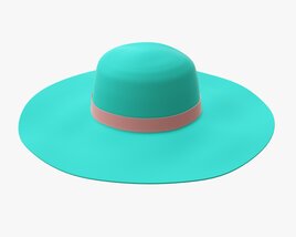 Woman Hat 03 3D-Modell
