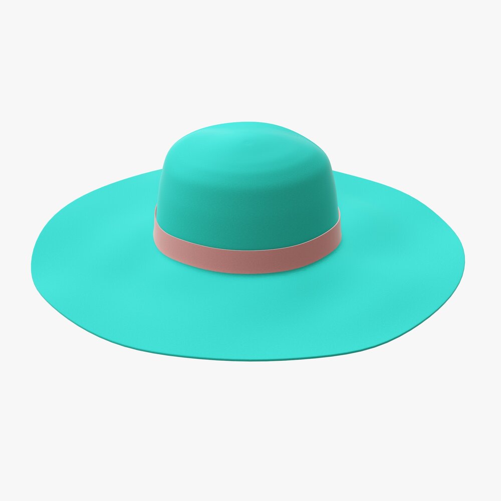Woman Hat 03 3D model