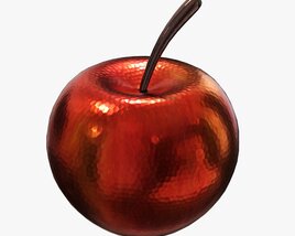 Apple Fruit Cartoon Stylized 3D model