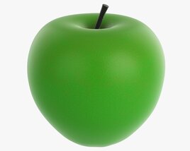 Apple Single Fruit 3D model