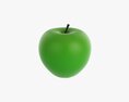 Apple Single Fruit 3Dモデル