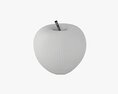 Apple Single Fruit 3D модель