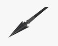 Arrow with Metal End 3d model