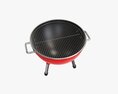 Charcoal Kettle Grill Bbq 3Dモデル