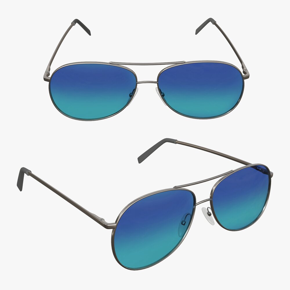 Classic Sunglasses 3D 모델 