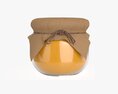 Honey Jar Small With Fabric 3Dモデル