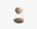 Sandglass Hourglass Egg Sand Timer Clock 02 3D модель