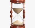 Sandglass Hourglass Egg Sand Timer Clock 03 3d model