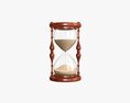 Sandglass Hourglass Egg Sand Timer Clock 03 3D-Modell