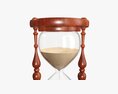Sandglass Hourglass Egg Sand Timer Clock 03 3D模型