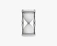 Sandglass Hourglass Egg Sand Timer Clock 03 3Dモデル
