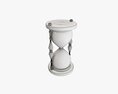 Sandglass Hourglass Egg Sand Timer Clock 03 Modelo 3d