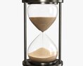 Sandglass Hourglass Egg Sand Timer Clock 04 3D-Modell
