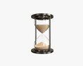Sandglass Hourglass Egg Sand Timer Clock 04 Modelo 3d