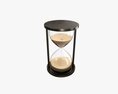 Sandglass Hourglass Egg Sand Timer Clock 04 Modello 3D