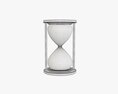 Sandglass Hourglass Egg Sand Timer Clock 04 3d model