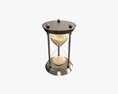 Sandglass Hourglass Egg Sand Timer Clock 05 Modelo 3D