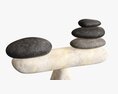 Stones Balance 3d model
