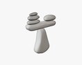 Stones Balance 3D 모델 