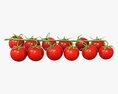 Tomato Cherry Red Small Branch 02 3Dモデル