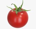 Tomato Cherry Red Small Single With Pedicel Sepal Modello 3D