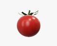 Tomato Cherry Red Small Single With Pedicel Sepal 3d model