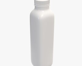 Yoghurt Bottle 2 Modello 3D
