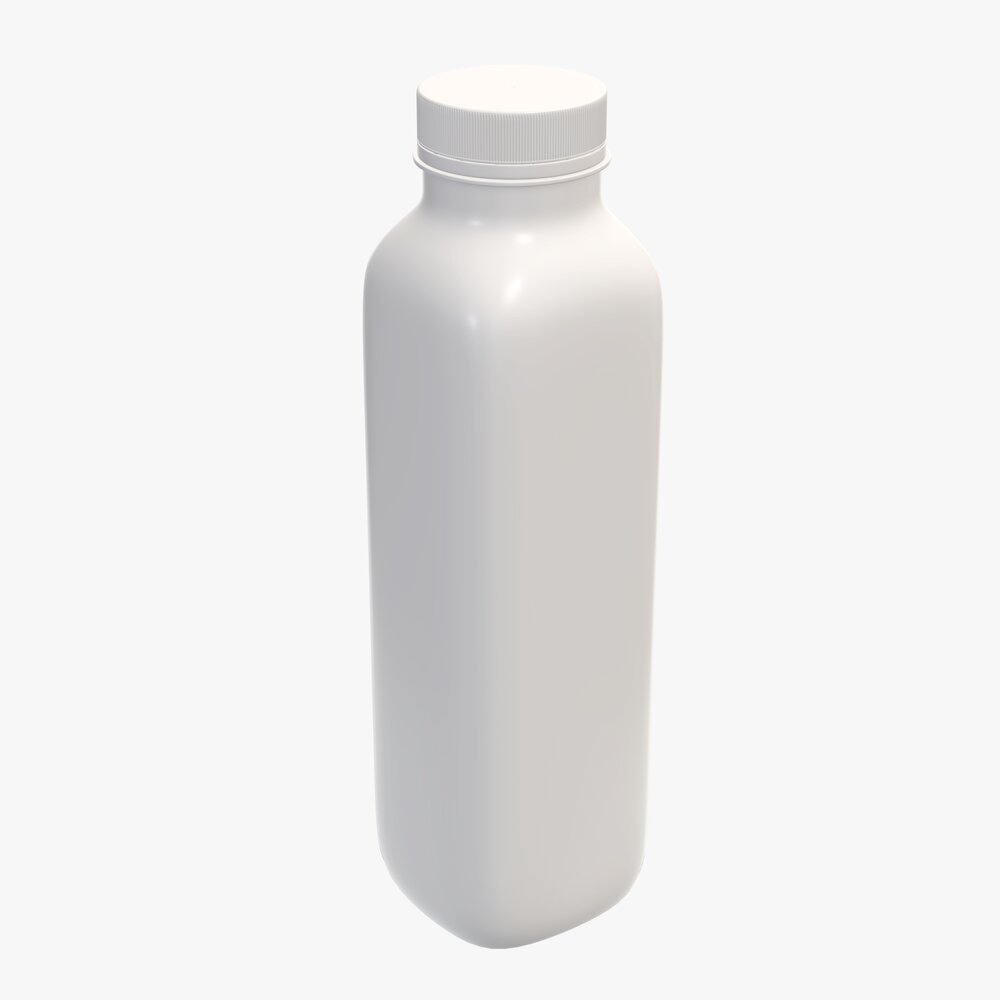 Yoghurt Bottle 2 3D model