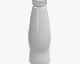 Yoghurt Bottle 3 3D модель