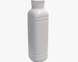 Yoghurt Bottle 5 3D-Modell