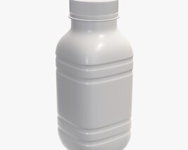 Yoghurt Bottle 6 Modello 3D
