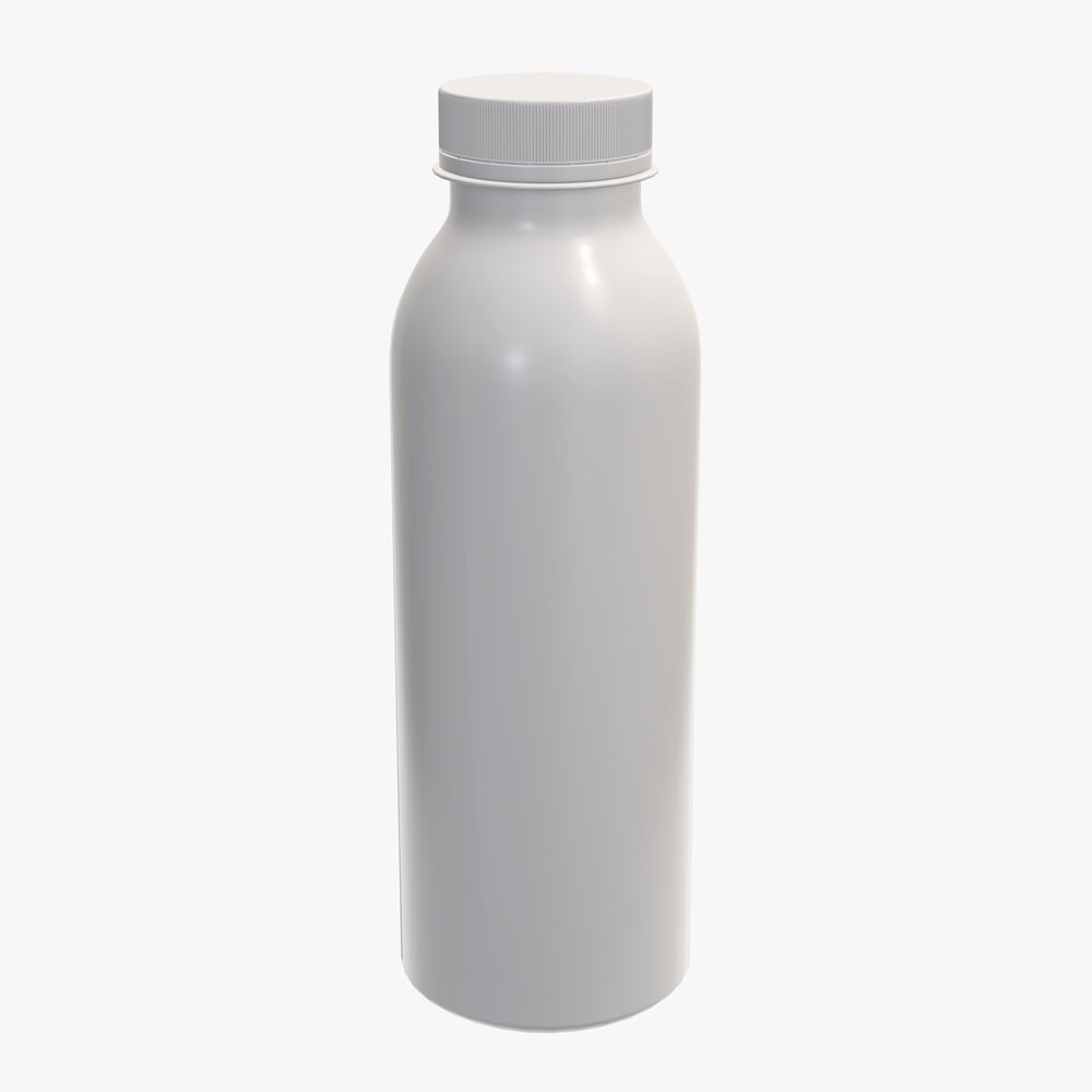 Yoghurt Bottle 9 Modelo 3d
