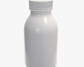 Yoghurt Bottle 10 3D model